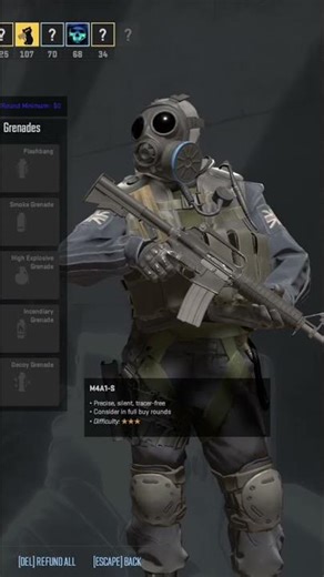 CS:GO Deathmatch Mayhem: From Buy Menu to Bullet Hell! #shorts