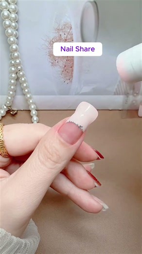 Nail sticker - Easy nail design idea 233