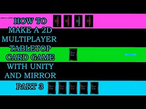 How to Make a 2D Multiplayer Tabletop Card Game in Unity - Part 3 (Cards and Prefabs)