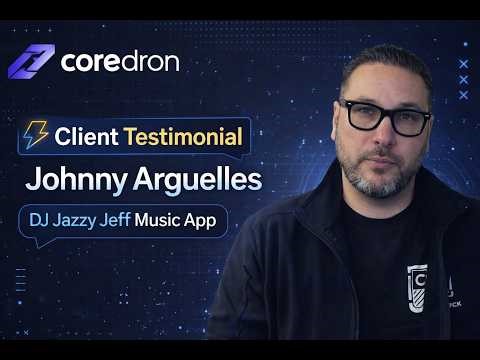 Client Testimonial | DJ Jazzy Jeff Music App Development Experience | CoreDron