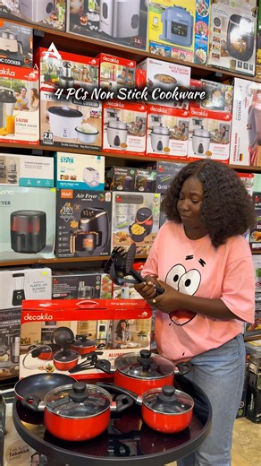 239 reactions · 24 comments | Decakila 4 PCs Cookware  Ghc 480 ✨Call/WhatsApp/IMESSAGE 0550640446 / 0246902173 Payment can be made before or on delivery via momo or cash within Accra and payment before delivery for customers outside Accra Visit our shop Spintex Road, Comm 18 Junction, Behind KFC Search Always Appliances on google maps ✨Nationwide Delivery at a fee #alwayappliances | always.appliances | Facebook
