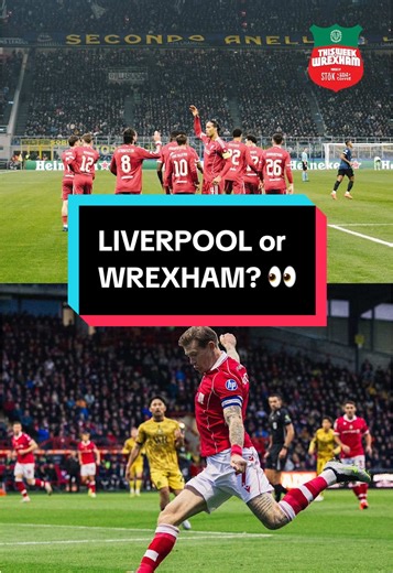 WHO WILL FINISH HIGHER: WREXHAM IN THE CHAMPIONSHIP, OR LIVERPOOL IN THE PL? 👀 Humphrey Ker weighs in on a brand new episode of @This Week in Wrexham, powered by @stokcoldbrew ⚡ #wrexham #liverpool #premierleague
