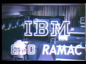 1956 IBM 650 RAMAC IBM Archives VTI AK49