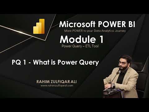 PQ 1 - What is Power Query - 1 - Power Query - ETL