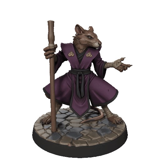Master Splinter (Hamato Yoshi) - TMNT | D&D / Miniature