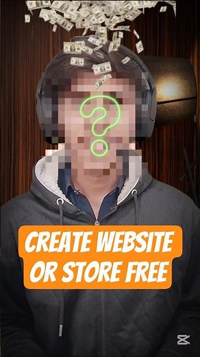 Create Free Website/Store without coding #shorts