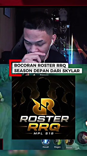 Skylar Bocorin Roster Rrq Season Depan, Mewah atau gimana nih guys Rosternya?#MLBBALLSTAR #MLBBEmote #MLBBSirenMask #MobileLegendsBangBang #MLBB