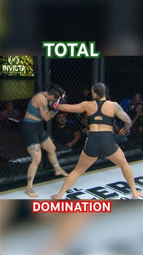 She absolutely EMBARRASSED her! #mma #ufc #shorts