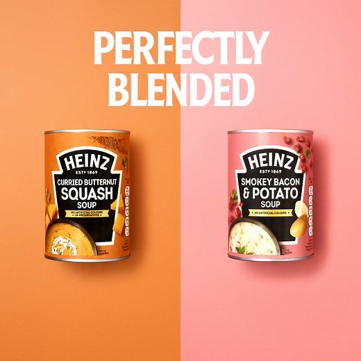 1.2K reactions · 78 shares | Introducing two brand new flavours to add to your soup collection | Heinz UK | Facebook