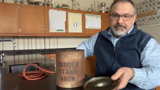 19K views · 299 reactions | Longtime UGM member Scott K. Teaches us today about coal mine explosions! Scott is a chemistry teacher at a local high school and brings these lessons into the classroom to explain to students some of the dangers of gasses in coal mines. Over the next few weeks we will be sharing some of his educational demonstration videos on the subject. | Underground Miners | Facebook
