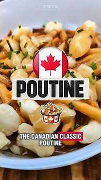 Poutine is a CANADIAN CLASSIC that takes french fries and gravy to ANOTHER level!