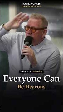 Everyone Can Be Deacons - Dean Curry | OURshorts at OURCHURCH #faith #Jesus