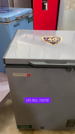 SCANFROST SFL151 Eco Fresh 134L Stay cool, spend less with the Scanfrost SFL 151 Eco Fresh Chest Freezer ❄️ 134L capacity | 85W low power | Fast freezing Plus a 3-year compressor warranty for peace of mind To order: Send us a dm on 0805 836 1019 #blessedseedsconcepts #sfl151chestfreezer #explore #electronicsstoreinibadan #homeappliances