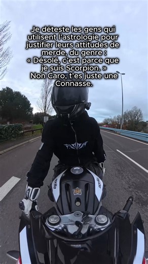 Plasma_Bikerr | Ton signe astrologique ne justifie rien caro 🤷🏻‍♂️ _ _ _ _ _ _ _ _ _ _ _ _ _ _ _ _ _ _ _ _ _ _ _ _ Équipement : ⛑️ : Shark D-skwal 2... | Instagram