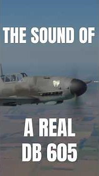 Hear the Real Sound of a ME109 – DB605 Engine in Action!