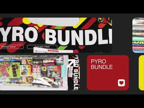 2024 Monkey Mania (Assortment) MM30005 Pyro Bundle
