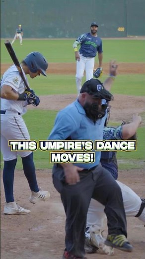 The Umpire Wouldn’t Stop Dancing | Savannah Bananas #Shorts #bananaball #baseball #dance #softball