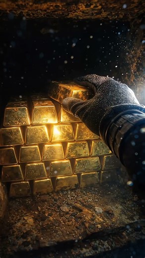 Diver Finds Hidden Gold Bars Inside Sunken Ship Safe! Underwater Treasure Discovery.
