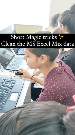 1K reactions · 134 shares | Short Magic tricks ✨ How to Clean the MS Excel Mix data…. @toppercorps #msexceldataentry #msexceltricks #learnmsoffice #msoffice #msword #toppercorps #computertricks #technicaltraining #technology #teachingideas #viralvideos #reels | Topper Corps | Facebook