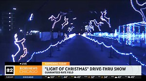 1K views · 14 reactions | Looking for a holiday experience? https://www.cbsnews.com/chicago/video/light-of-christmas-drive-thru-now-open-at-guaranteed-rate-field/ | CBS Chicago | Facebook