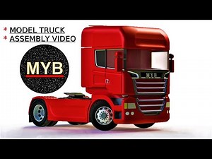 Final | Assembly of the completed model truck | SolidWorks