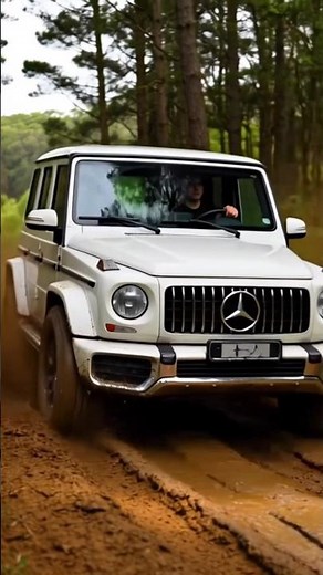 Mercedes G63 AMG Conquers Extreme Mud Off-Road! 💪🔥 #mercedes #shorts