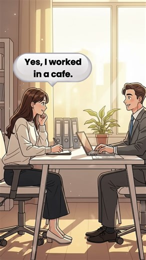 Job Interview in English | Easy English Conversation #englishforbeginners #englishlearning #shorts