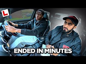 This Driving Test Didn’t Last Long 😬