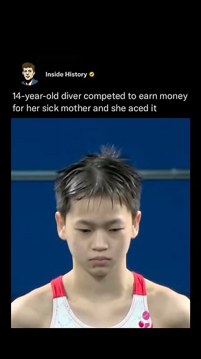 Inside History on Instagram: "She ACED it  Quan Hongchan, a teenage diver from China, had her mother on her mind when she competed at the Tokyo Summer Olympics. The 14-year-old performed two perfect dives, winning gold in the women’s 10-meter platform final. Speaking with reporters after her feat, Hongchan said, through an interpreter, that her win was dedicated to her sick mother. Like our content? Follow  @insidehistory (Via: @nbcsports)"