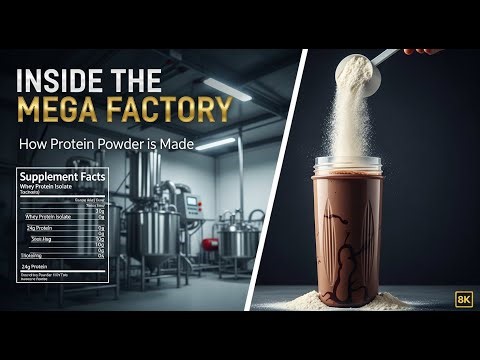 How Protein Powder is Made in US Factories | Supplement Manufacturing Documentary