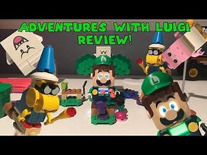 LEGO Super Mario Adventures With Interactive LEGO Luigi Starter Kit Review!