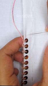 2.1M views · 6.6K reactions | Superb border lace hand embroidery sewing tutorial! #handmade #shorts #facebookreels #everyone #border #reelsviralシ #embroidery #fb #fbreels #fbreelsvideo #love #fypシ #viral #cute #reelsfb #borderline #diy #trending #reels #support | RozaBird | Facebook