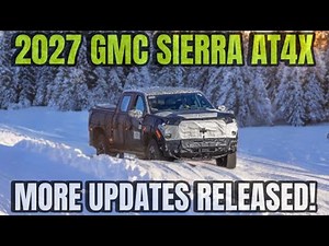 2027 GMC Sierra AT4X Update: The Top Changes We Hope To See!