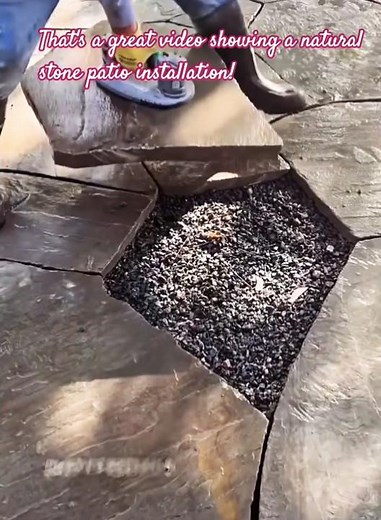 ​Natural Stone Patio Installation: Compacting the Flagstone Pavers