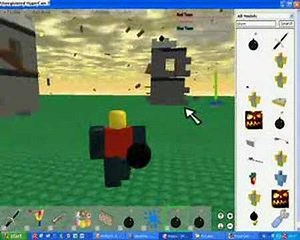 Roblox in explosion