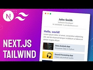 NextJS and TailwindCSS: How to Build a Portfolio Site from Scratch