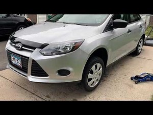 Tuneup on a 2012-2018 Ford Focus