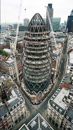 The Genius Behind London's Iconic Skyscraper 🇬🇧 #engineering #construction
