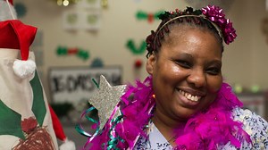 Meet Josie. Josie has worked at Mencap for 25 years. But this year, she has a very special Christmassy job... | Mencap