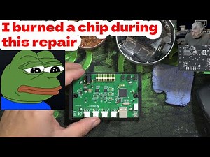 Yes, you can burn chips/ic's from not enough current! NLBA & EV2400 interfaces repair