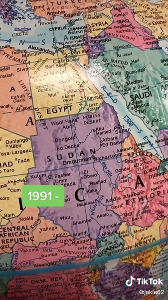 Changes to World Map Throughout the 20th Century