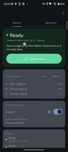 Demonstrate the features and app packages scanning - Play Integrity Checker