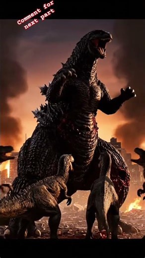 Godzilla vs dinosaur