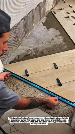 Tile Leveling System Tools Eliminate Lippage for Perfect Floor Tile Installation