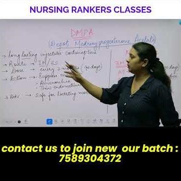 DMPA Contraceptive Shot in 60 Seconds 💉 | Nursing Students Must Know #nursingstudents #bscnursing