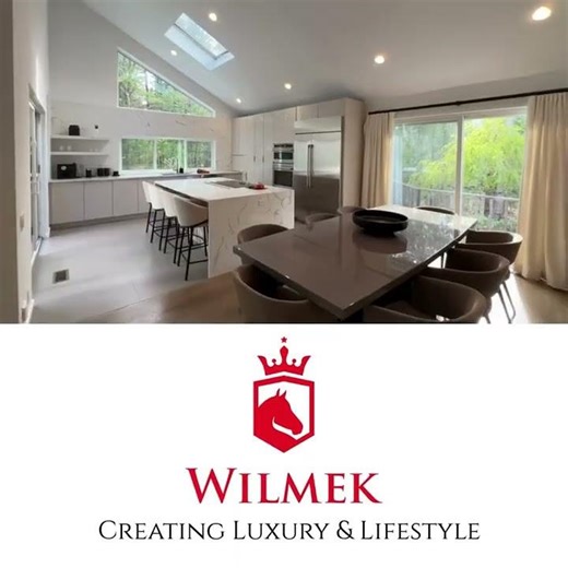 Custom Kitchens, Custom Homes - Wilmek #shorts
