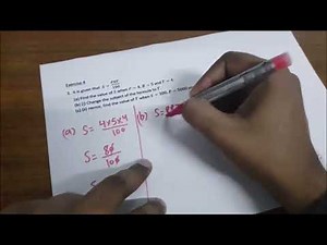 Subject of formula (worksheet) - video 5