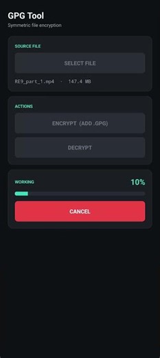 Tuga's GPG Tool - Encryption, that's all