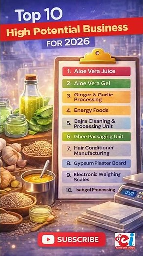 Top 10 High Potential Business Ideas for 2026 | New Manufacturing Startups