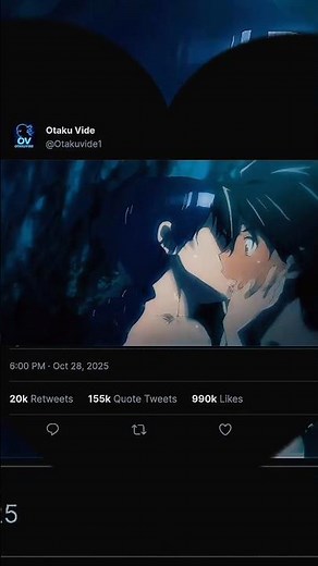 💖 “When Anime Lovers Finally Kiss ❤️ The Moment Every Fan Waited For!” #animetv